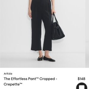 Aritzia Effortless pants cropped